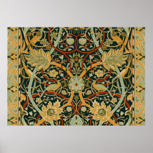 William Morris Persian Carpet Art Print Design