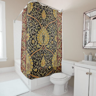 William Morris Persian Carpet Art Print Design Shower Curtain