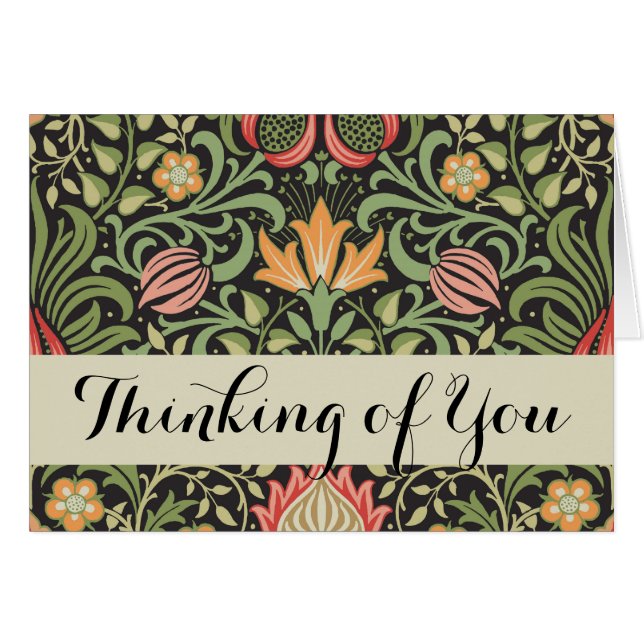 William Morris Persian Floral Antique (Front Horizontal)