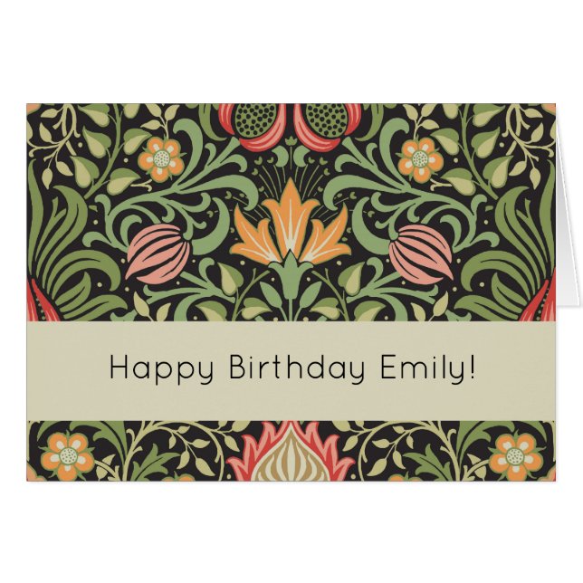 William Morris Persian Floral Antique (Front Horizontal)