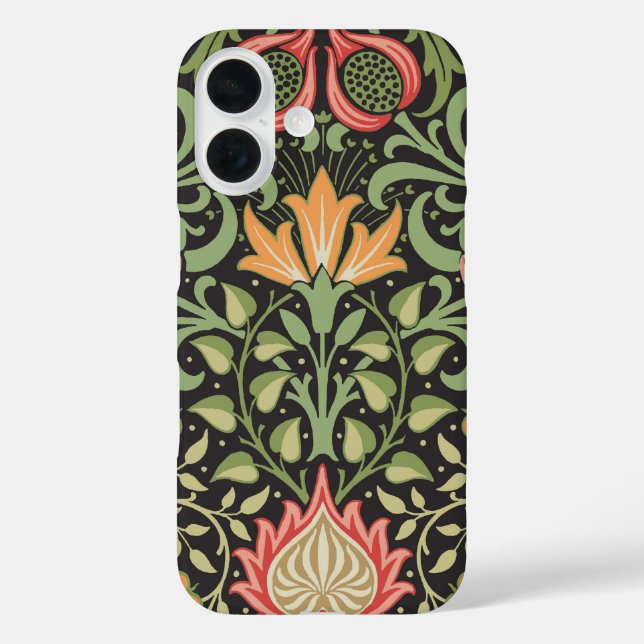 William Morris Persian Floral Antique Case-Mate iPhone Case (Back)