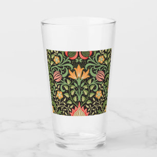 William Morris Persian Floral Antique Glass