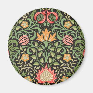 William Morris Persian Floral Antique Magnet