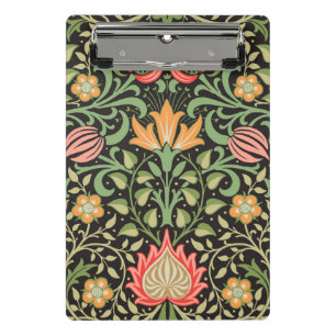 William Morris Persian Floral Antique Mini Clipboard
