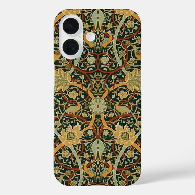 William Morris Persian Oriental Carpet Art Case-Mate iPhone Case (Back)