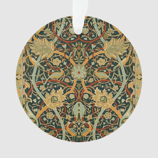 William Morris Persian Oriental Carpet Art Ornament (Front)