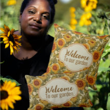 William Morris Personalised Autumn Sunflower Patio