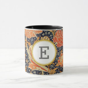 William Morris PERSONALIZED INITIAL Mug