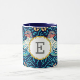 William Morris PERSONALIZED INITIAL Mug
