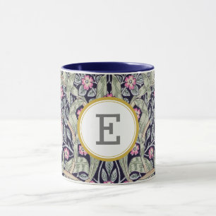 William Morris PERSONALIZED INITIAL Mug