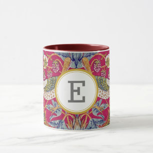William Morris PERSONALIZED INITIAL Mug