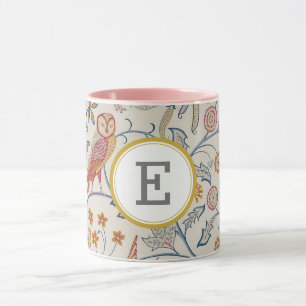 William Morris PERSONALIZED INITIAL Mug