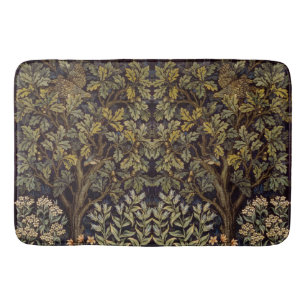 William Morris - Pheasant Bird Tree Botanical Bath Mat