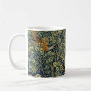 William Morris - Pheasant Bird Tree Botanical Coffee Mug