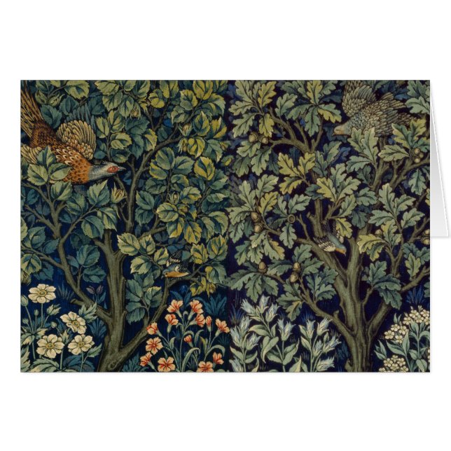 William Morris Pheasant Bird Tree Woodland (Front Horizontal)