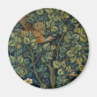 William Morris Pheasant Bird Tree Woodland
