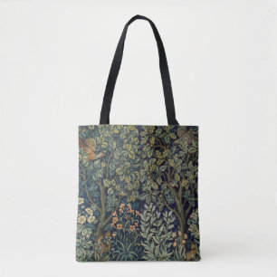 William Morris Pheasant Bird Tree Woodland Tote Bag