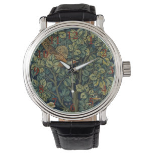 William Morris Pheasant Bird Tree Woodland Watch