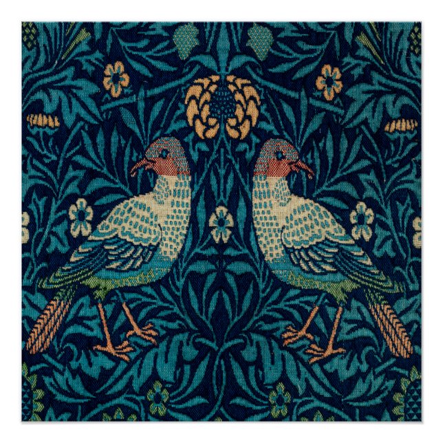 William Morris Pheasants Poster (Front)