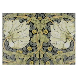 William Morris Pimpernel Art Floral Design Cutting Board