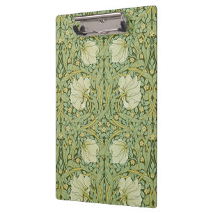 William Morris Pimpernel Floral Blue Wallpaper Clipboard