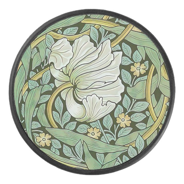 William Morris - Pimpernel Hockey Puck (Front)
