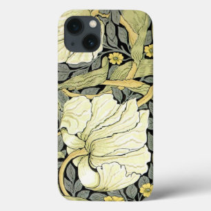 William Morris Pimpernel Tulips Botanical Art iPhone 13 Case