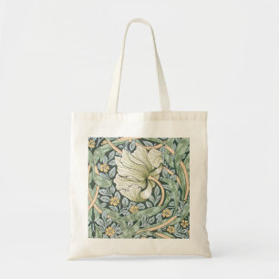 William Morris Pimpernel Tulips Botanical Art Tote Bag