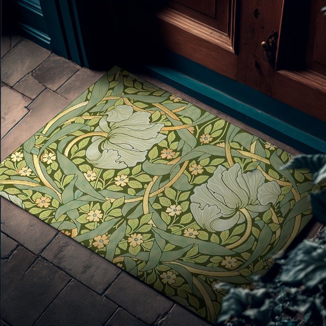 William Morris Pimpernel Vintage Pattern Doormat (Creator Uploaded)