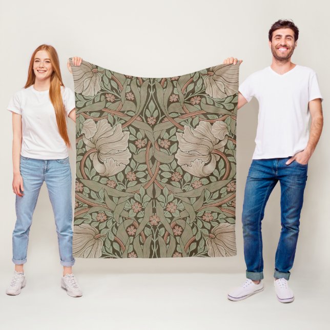 William Morris Pimpernel Vintage Pattern Fleece Bl (In Situ)