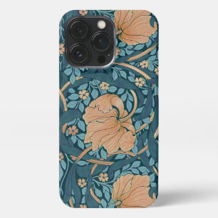 William Morris Pimpernel Vintage Pattern iPhone Ca iPhone 13 Pro Case