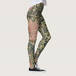 William Morris Pimpernel Vintage Pattern Leggings