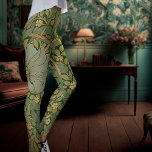 William Morris Pimpernel Vintage Pattern Leggings<br><div class="desc">William Morris Pimpernel Floral Vintage Art Wallpaper Design William Morris was an English textile designer, artist, writer, and socialist associated with the Pre-Raphaelite Brotherhood and British Arts and Crafts Movement. He founded a design firm in partnership with the artist Edward Burne-Jones, and the poet and artist Dante Gabriel Rossetti. This...</div>