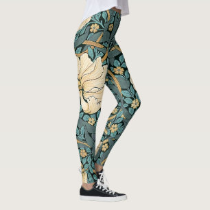 William Morris Pimpernel Vintage Pattern Leggings