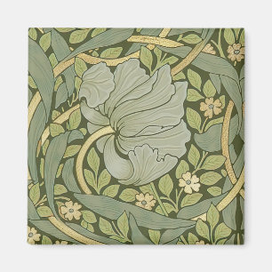 William Morris Pimpernel Vintage Pattern Magnet