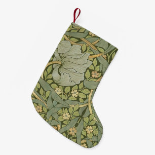 William Morris Pimpernel Vintage Pattern Small Christmas Stocking
