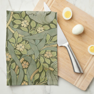 William Morris Pimpernel Vintage Pattern Tea Towel