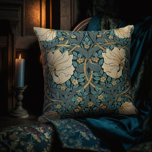 William Morris Pimpernel Vintage Pattern Throw Pil Cushion