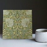 William Morris Pimpernel Vintage Pattern Tile<br><div class="desc">William Morris Pimpernel Floral Vintage Art Wallpaper Design William Morris was an English textile designer, artist, writer, and socialist associated with the Pre-Raphaelite Brotherhood and British Arts and Crafts Movement. He founded a design firm in partnership with the artist Edward Burne-Jones, and the poet and artist Dante Gabriel Rossetti. This...</div>