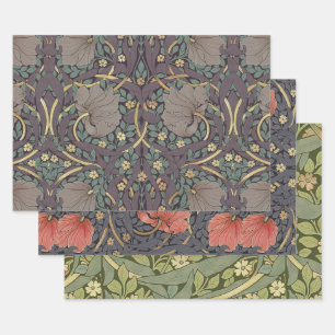 William Morris Pimpernel Vintage Pattern Wrapping Wrapping Paper Sheet