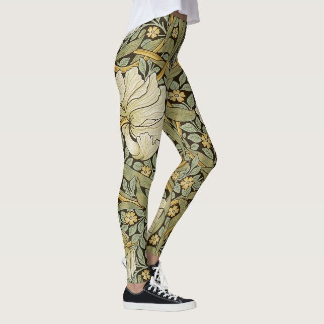 William Morris Pimpernel Vintage Pre-Raphaelite Leggings (Right)