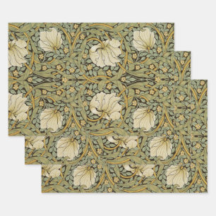 William Morris Pimpernel Vintage Pre-Raphaelite Wrapping Paper Sheet
