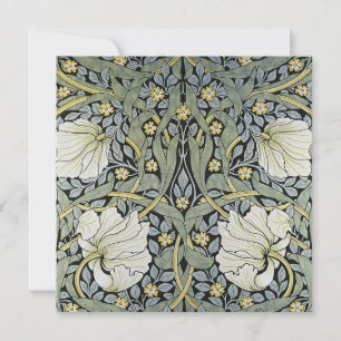 William Morris - Pimpernel  Wallpaper Design Invitation