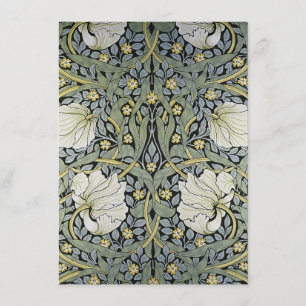 William Morris - Pimpernel  Wallpaper Design Invitation