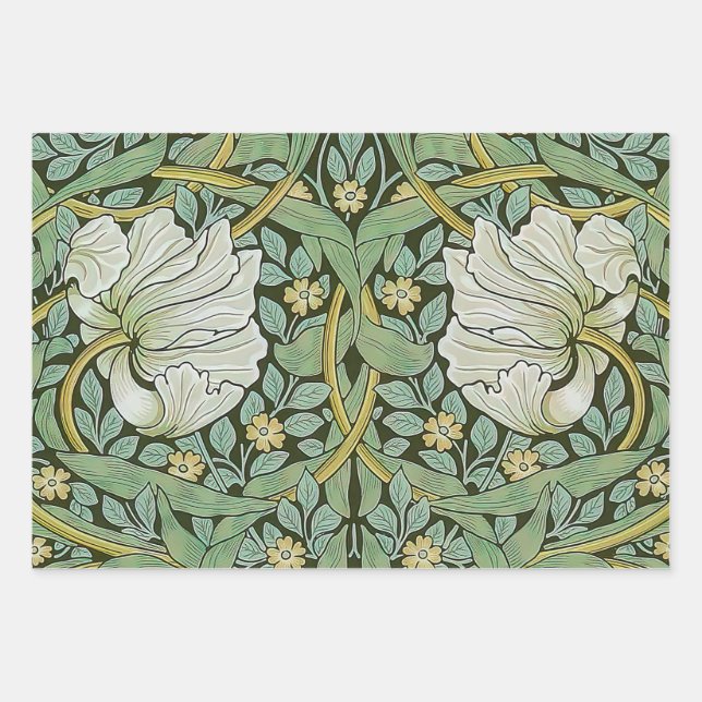 William Morris - Pimpernel Wrapping Paper Sheet (Front)