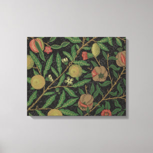 William Morris Pomegranate Classic Fruit Canvas Print