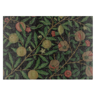 William Morris Pomegranate Classic Fruit Cutting Board