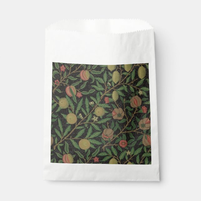 William Morris Pomegranate Classic Fruit Favour Bags (Front)