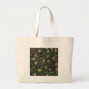 William Morris Pomegranate Classic Fruit Large Tote Bag
