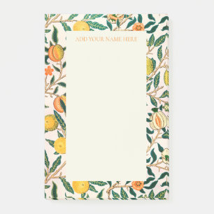 WILLIAM MORRIS POMEGRANATE DESIGN POST IT NOTES